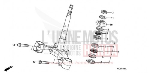 STEERING STEM FES1253 de 2003